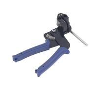 Hyuduo Pistolet à Attaches de Câble en Acier Inoxydable, Outil d'attache en Acier Durable pour une Fixation et une Coupe Faciles avec 100 Attaches de Câble pour les Projets Automobiles et de Clôtures