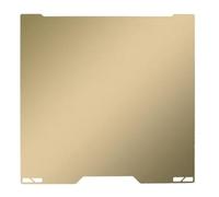 Hyuduo Plaque de Construction PEI de PEI 355x346mm pour H2D 3D Imprimante, Adhésion Forte, Flexible et Durable, Animal de Compagnie Lisse, PEI avec Fibre de carbone.