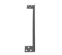 Hyuduo Plaque de Protection de Loquet de Porte, Protecteur de Serrure en | Plaque de Renfort Anti-effraction, Acier Antirouille, Inviolable pour Portes en Bois et en Métal