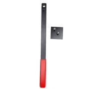 Hyuduo Plieuse Manuelle pour Tiges D'Acier de 3/8 Pouce, Acier 45, | Construction en Acier Solid 45, Fixation à L'étau D'établi, Cintre les Tiges et les Barres Plates à 180°, Réduit la Fatigue