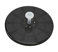 Hyuduo Pompe de Fontaine Solaire, Pompe à énergie Solaire avec Batterie au Lithium Intégrée et Arrêt Automatique de L'eau pour étang de Jardin, Bain D'oiseaux, Aquarium