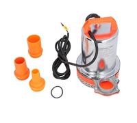 Hyuduo Pompe Submersible DC24V 260W, Pompe à Eau à Haute Levée avec Acier Inoxydable, Cuivre, Matériau ABS pour Jardin, étang, Piscine, Bateau, Aquaculture