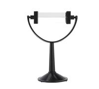 Hyuduo Prisme Triangulaire, Verre Optique avec Support pour Expériences de Lumineux en Physique, Taille 17 Cm pour l'enseignement des Sciences en Classe