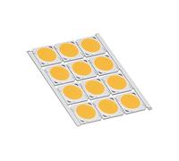Hyuduo Puce de Lumière COB 12W, Puce LED Haute Puissance 1080LM 36-41V pour Bricolage, éclairage de Lampes de Poche Portables (Lumière chaude)