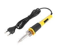 Hyuduo Pyrographie en Bois électrique Pyrographie Outil de Combustion en Bois 40W 400 ℃ avec 5 Pointes de Soudure pour Cuir Artisanat Artisanal Manche en Caoutchouc Ergonomique