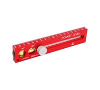 Hyuduo Règle de Niveau Compacte Robuste Jauge de Profondeur Outil