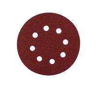 Hyuduo Roues de Broyage Rouge 10pcs 125 Mm de 125 Mm 8 Trou 601000# Grit Sand Papers pour Réparer le Matériel (100)