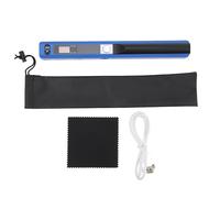Hyuduo Scanner Portable Portable 900DPI Scanner de Documents A4 à Grande Vitesse pour Office Bank, USB Compatible avec XP, 7