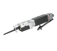 Hyuduo Scie Alternative Pneumatique Poignée en Caoutchouc en Alliage de Zinc 9,4 Cm Longueur en Dents de Scie 10 000 BPM pour Couper des Plaques Métalliques en Aluminium, Plastique, Fibre de Verre,