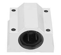 Hyuduo SCS25UU Bloc Coulissant à Roulement à Billes à Mouvement Linéaire, Roulements à Billes Linéaires, Alliage d'aluminium, Forte capacité de Charge avec Conception Anti-poussière pour la