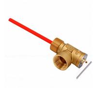 Hyuduo Soupape de sûreté Température et Pression DN20 150PSI Laiton 3/4in