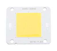 Hyuduo Source de Lumière COB, Lumière Intégrée LED à Flux Lumineux élevé 12 V 50 W pour Plafonnier et Projecteur, luminosité Longue Durée pour un Usage Domestique DIY (3000-3200K)
