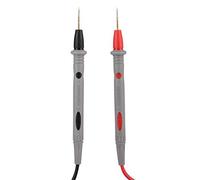 Hyuduo Stylos de Sonde de Test Multimètre, Pointe en Cuivre avec Câble en PVC Ultra Doux pour Multimètre Universel, Pointes D'aiguille Haute sensibilité pour Petits Composants,
