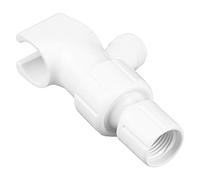 Hyuduo Support de Douche Support de Déviateur de Douche Réglable Adaptateur de à Main Blanc pour les Utilisateurs de Salle de Bain Installation Facile Résistance aux Hautes Températures Résistance à