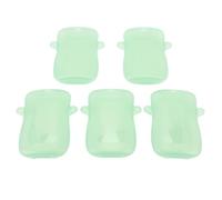Hyuduo Support de Pochette à Presser, Conception Anti-fuite, Pochette Alimentaire Anti-compression pour l'alimentation de bébé, 5 Pièces, Plastique Sûr, Parfait pour les Sachets de Jus et de Purée