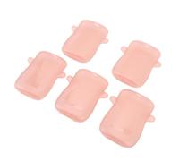 Hyuduo Support de Pochette à Presser, Conception Anti-fuite, Pochette Alimentaire Anti-compression pour l'alimentation de bébé, 5 Pièces, Plastique Sûr, Parfait pour les Sachets de Jus et de Purée