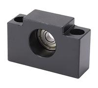 Hyuduo Support de Vis à Billes, Support d'extrémité de Vis en Acier au Carbone pour SFU1605 SFU1204, Performances Stables pour les Machines CNC et les équipements Mécaniques