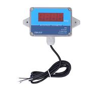 Hyuduo Tachymètre de Moteur, Affichage Numérique LED Rouge à 4 Chiffres avec Capteur à Effet Hall IP68, pour équipement Mécanique de Navire, Machine à énergie éolienne, Tour Extérieur