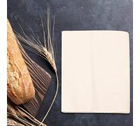 Hyuduo Tapis de Tissu de Cuisson, Doublure D'épreuve du Pain, Tissu de Fermentation en Coton, Grand Tapis de Pâte Antiadhésif épais 45x75cm pour la Cuisson du Pain et de la Baguette