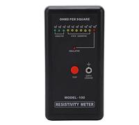 Hyuduo Testeur de Résistance de Surface, Compteur Antistatique de Haute Précision pour la Maintenance Technique, Matériau ABS avec Plus de 40 Heures d'autonomie de la Batterie Mesurant 5 °C à 49 °C