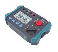 Hyuduo Testeur Numérique de Résistance D'isolement, 2500V, 100,0GΩ | Boîtier ABS,Écran LCD rétroéclairé,Mégohmmètre,Lecture de Données USB,Test AC DC,Stockage de Données,Câbles,Équipement