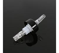 Hyuduo Verseur d'alcool mesuré Verseur de Bouteille en Plastique 50 Ml Bec de qualité Alimentaire avec Couvercle Distribution Rapide Précise pour Bouteilles Standard Maison Bar Pub Huile de Sirop