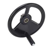 Hyuduo Volant de Fraisage Multifonctionnel, Plastiques Techniques, Volant Rond Durable, Diamètre de 250 Mm pour Machines-outils Industrielles, Tours