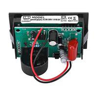 Hyuduo Voltmètre Ampèremètre Double Affichage Tension AC Compteur de Courant avec Transformateur de Courant AC80 300 V AC0 50A Précision 1 pour Cent pour Boîtes de Distribution Armoires électriques
