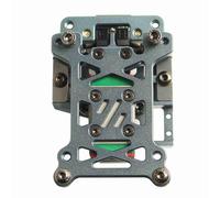 Hyuduo VORO CNC Aluminium ALLIAG TAP, 3D IMPRIMINE PARTS IMPRINGS IMPRIMING LEELLING Kit, avec un Outil de Rainure de Rail Linéaire pour l'installation du Curseur (avec Hiwin Linear Guide Rail)