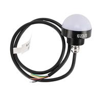 Hyuduo Voyant d'avertissement Industriel à LED, 3 Couleurs, Signal Lumineux Haute luminosité avec Conception étanche pour équipement de sécurité de Machine-outil CNC SMT