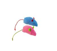 HYUIND 2 imitations de Souris Jouent avec Un Jouet for Chat, Jeu de Chat avec Un Petit Jouet de Souris, Jouet en Peluche for Chat for Les Chats d'intérieur à chasser, Jouets d'exercice