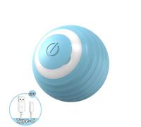 HYUIND Balle Interactive Intelligente Rechargeable for Animal de Compagnie, Jouet motorisé, Souris de Simulation de Dressage de Chien et de Chat, 3 Modes, Balle de réveil(6)