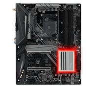 HYUIND Carte mère Carte Mère Fit for ASRock X470 Master SLI/AC AM4 4xDDR4 64 Go USB 3.1 HDMI M.2 SATA3 for Processeurs 5000 Et G-Series
