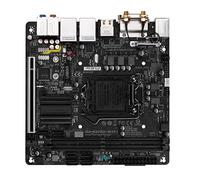 HYUIND Cartes mères Fit for Gigabyte GA-H270N-WIFI Carte mère LGA 1151DDR4 H270 for Corei3i5i7 CPUs PCI-E 3.0 m.2 DVI Mini -ILX Placa-mãe