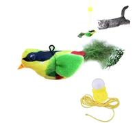 HYUIND Jouet interactif for Chat, Jouet for Animal de Compagnie, Simulation d'appel d'oiseau, Jouet en Peluche, soulagement de l'auto-hilarité du Chat, artefact Suspendu Automatique(3)
