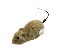 HYUIND Jouets for Chat Souris de Simulation mécanique sans Piles Chat d'intérieur Durable Soulage l'ennui Jouets en Peluche interactifs Jouets for Animaux de Compagnie(4)