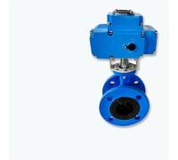 HYUJNAFZR DN125 Vanne papillon électrique à bride 5" D941X Interrupteur de régulation Valve d'eau Air Valve 220 V (Dn125 4-20 ma-c, DC24 V)