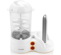 Hyundai Appareil à hot-dogs HYUHDM120 I 380W I Lavable au lave-vaisselle I 1 - 12 saucisses I Cuiseur d'œufs I Protection contre la surchauffe I Lampe témoin de fonctionnement