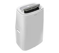 Hyundai, Climatiseur Mobile 14000 BTU Réversible Chaud Froid Blanc, Système Auto-Évaporation, Silencieux ≤65dB, Télécommande, 24h Minuterie, 20-28m², 2 ans Garantie