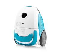 Hyundai Electronics Aspirateur avec Sac VC068WB I 800 W I Moteur écologique I Volume 2 l I Blanc/Bleu