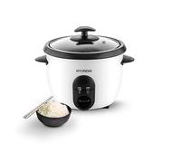 HYUNDAI ELECTRONICS Cuiseur à riz RC100 I 1 l pour riz 800 g I 365 W I Chauffe-riz I Fonction maintien au chaud I Casserole à revêtement antiadhésif I Cuillère à riz & verre doseur