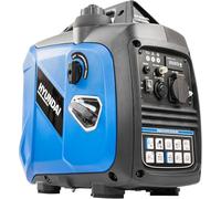 Hyundai Groupe Électrogène Inverter 2000 W / 1800 W Continu, Essence, Silencieux, Onde Sinusoïdale Pure, Prise EU, Garantie 3 Ans - HY2350Si-EU