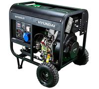 Hyundai HY-DHY6000LEK Générateur Diesel, 14 litres, noir/argent