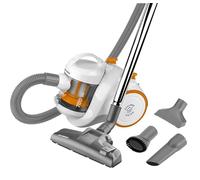 Hyundai HYUVC009 Aspirateur sans sac Blanc/orange 700 W 1,5 l 80 décibels