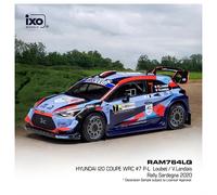 HYUNDAI I20 COUPE WRC #7 P-L. LOUBET / V. LANDAIS- RALLY SARDAIGNE 2020