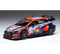 2022 Hyundai i20 N Rally1 Nº11 Neuville/Wydaeghe Rally Croatie 1:43 IXO Models RAM851.22
