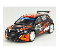 ixosport Modèle réduit Hyundai i20 N Rally2 Monte-Carlo 2023 N°38 Burri/Levratti 1:43