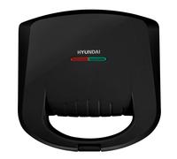 Hyundai Sandwichmaker HYUSM625B I 800W I Témoins de fonctionnement I Revêtement antiadhésif I Régulation automatique de la température