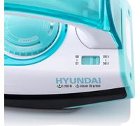 Hyundai SI 990 Voyage - Fer à repasser à vapeur avec semelle en céramique, 1200 watts et vapeur verticale HYUSI990