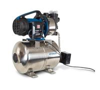 HYUNDAI - Surpresseur 1300 W 24 L 4500 L/h - Moteur induction - Eaux claires - Hauteur d'aspiration max 8 m - Hauteur de refoulement max 50 m - Puissance sonore 65 dB - HBP1300